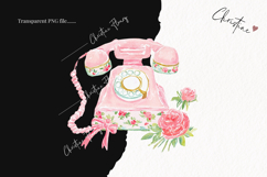 Watercolor Coquette Spring Clipart | Spring PNG Product Image 2