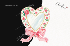 Watercolor Coquette Spring Clipart | Spring PNG Product Image 2