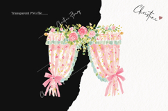 Watercolor Coquette Spring Clipart | Spring PNG Product Image 2