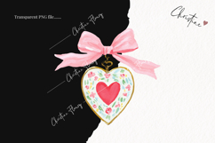 Watercolor Coquette Spring Clipart | Spring PNG Product Image 2