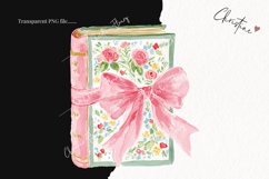 Watercolor Coquette Spring Clipart | Spring PNG Product Image 2