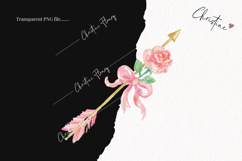 Watercolor Coquette Spring Clipart | Spring PNG Product Image 2
