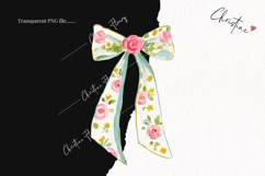 Coquette Spring Bow Clipart | Spring PNG Product Image 2