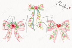 Coquette Spring Bow Clipart | Spring PNG Product Image 3