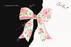 Coquette Spring Bow Clipart | Spring PNG Product Image 2