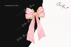 Coquette Spring Bow Clipart | Spring PNG Product Image 2