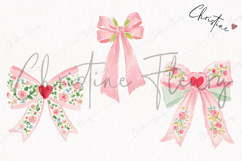 Coquette Spring Bow Clipart | Spring PNG Product Image 3