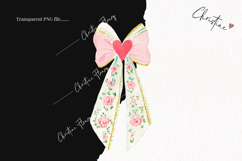 Coquette Spring Bow Clipart | Spring PNG Product Image 2