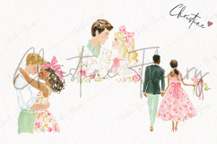 Coquette Spring Couples Clipart | Spring PNG Product Image 3
