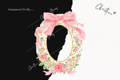 Watercolor Spring Frame Clipart | Spring PNG Product Image 2