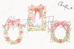 Watercolor Spring Frame Clipart | Spring PNG Product Image 3
