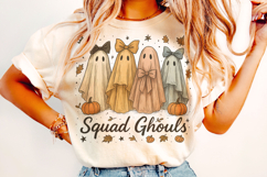 Funny Halloween PNG, Halloween Coquette, Squad Ghouls PNG Product Image 2