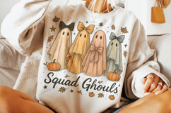 Funny Halloween PNG, Halloween Coquette, Squad Ghouls PNG Product Image 3