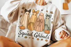 Funny Halloween PNG, Halloween Coquette, Squad Ghouls PNG Product Image 3