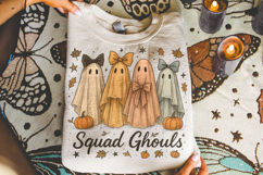 Funny Halloween PNG, Halloween Coquette, Squad Ghouls PNG Product Image 4