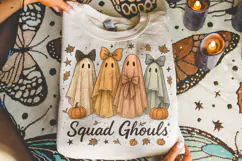Funny Halloween PNG, Halloween Coquette, Squad Ghouls PNG Product Image 4