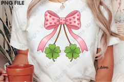 Coquette St Patrick's Day Bow Png Product Image 2