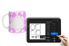 Coquette Frames &amp; Bows Stamp Brush for Procreate Product Image 5