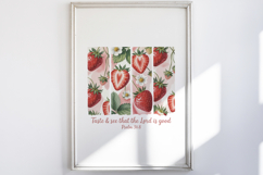 Coquette Strawberry Clipart Product Image 5