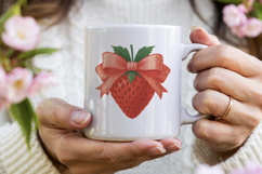 Coquette Strawberry Clipart Product Image 5