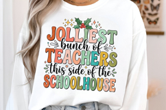 Coquette Teacher Christmas Png Product Image 2