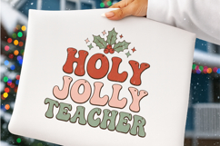 Coquette Teacher Christmas Png Product Image 3