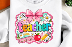 Coquette Teacher PNG Product Image 1