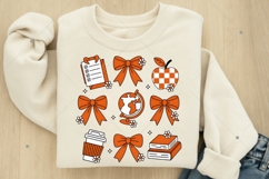 Coquette Teacher PNG, Back to School Png,Teacher Product Image 3