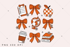Coquette Teacher PNG, Back to School Png,Teacher Product Image 1