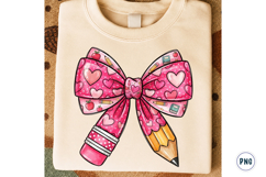 Teacher Bow PNG Product Image 1