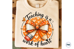Teacher Bow PNG Product Image 1