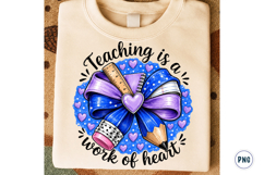 Teacher Bow PNG Product Image 1