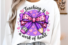 Teacher Bow PNG Product Image 2