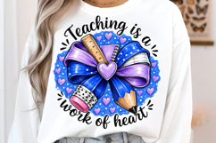 Teacher Bow PNG Product Image 2