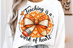 Teacher Bow PNG Product Image 2