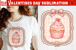 Coquette Valentines Clipart | Romantic Pink Love Sublimation Product Image 1