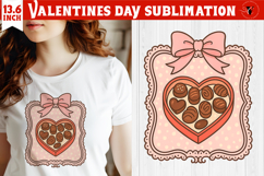 Coquette Valentines Clipart | Romantic Pink Love Sublimation Product Image 1