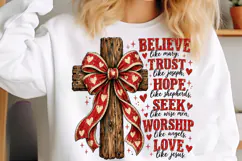 Coquette Valentine Jesus Png Product Image 5