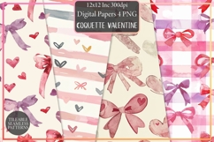 Coquette Valentine Seamless Pattern Product Image 1