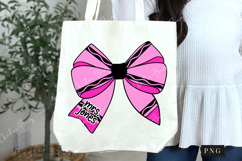 Pink Crayon Coquette Bow PNG | Back To School PNG Product Image 7