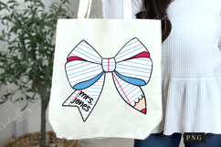 Notebook Pencil Bow PNG | Back To School PNG Product Image 7