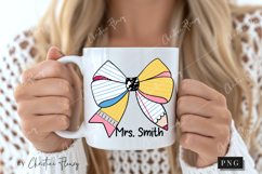 School Pencil Bow PNG | Back To School PNG Product Image 2