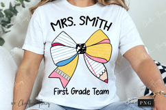 School Pencil Bow PNG | Back To School PNG Product Image 3
