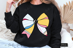School Pencil Bow PNG | Back To School PNG Product Image 6