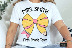 School Pencil Bow PNG | Back To School PNG Product Image 3