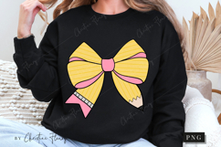 School Pencil Bow PNG | Back To School PNG Product Image 6