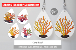 Earring Coral Reef Product Image 1