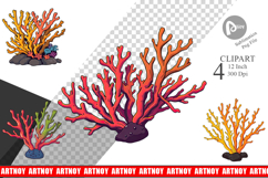 Coral Reef Clipart Product Image 1