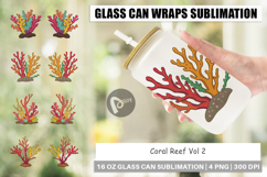 Glass Can Coral Reef Product Image 1