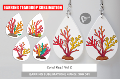 Earring Coral Reef Product Image 1